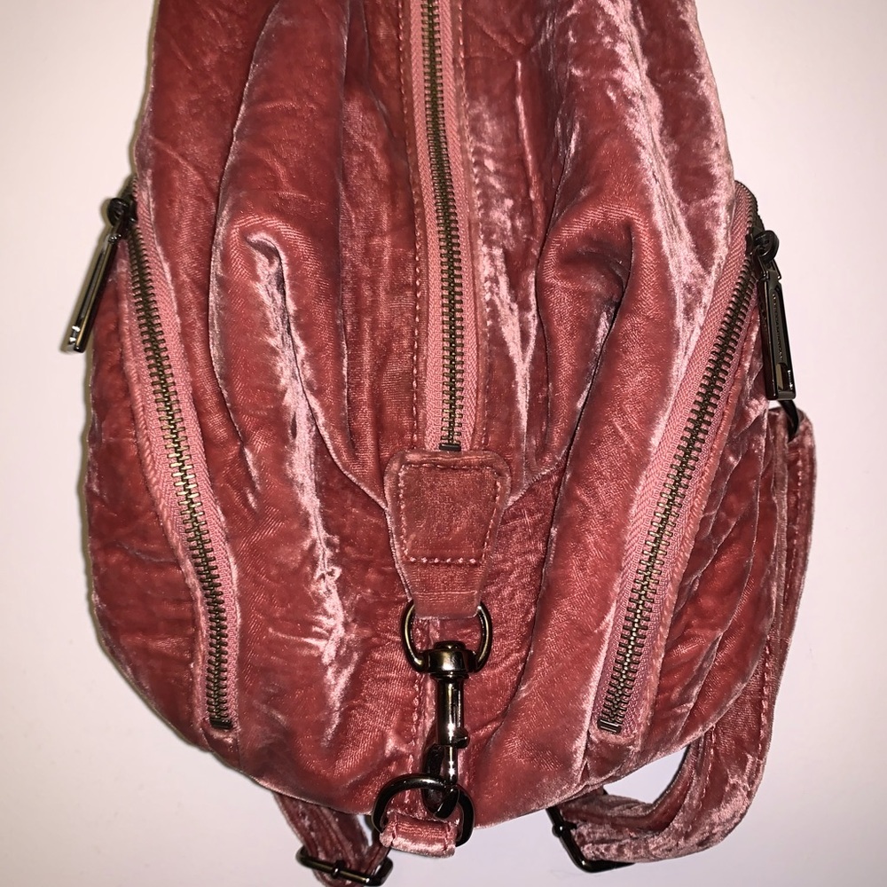 Rebecca Minkoff Julian Velvet Mini Backpack